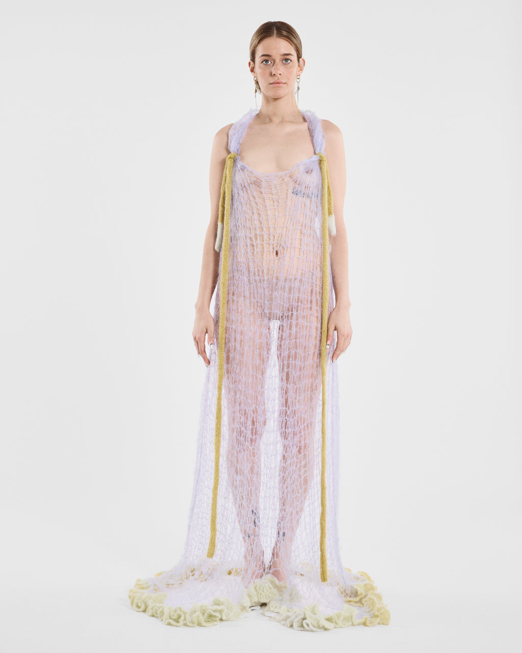 Mesh Lace Gown