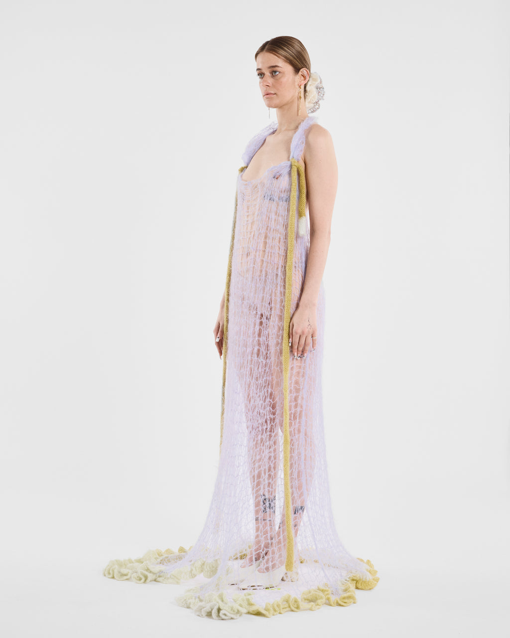 Mesh Lace Gown