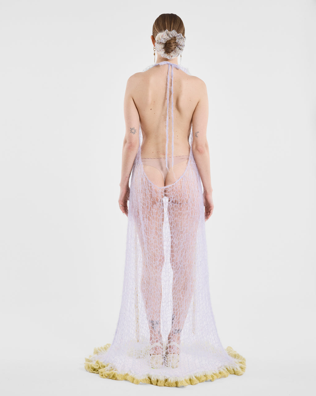 Mesh Lace Gown