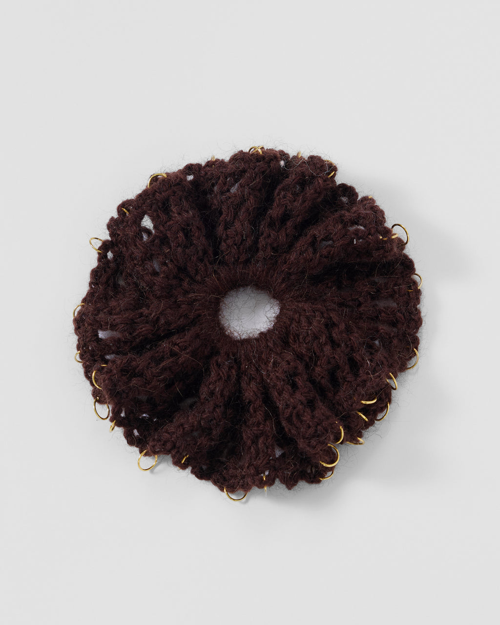 Pierced Brushed Scrunchie - M