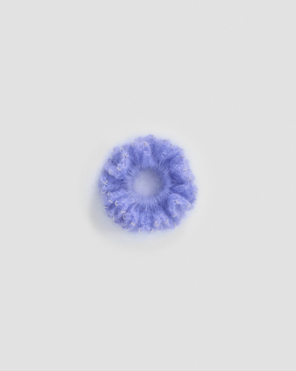 Fluffy Pierced Scrunchie - XS