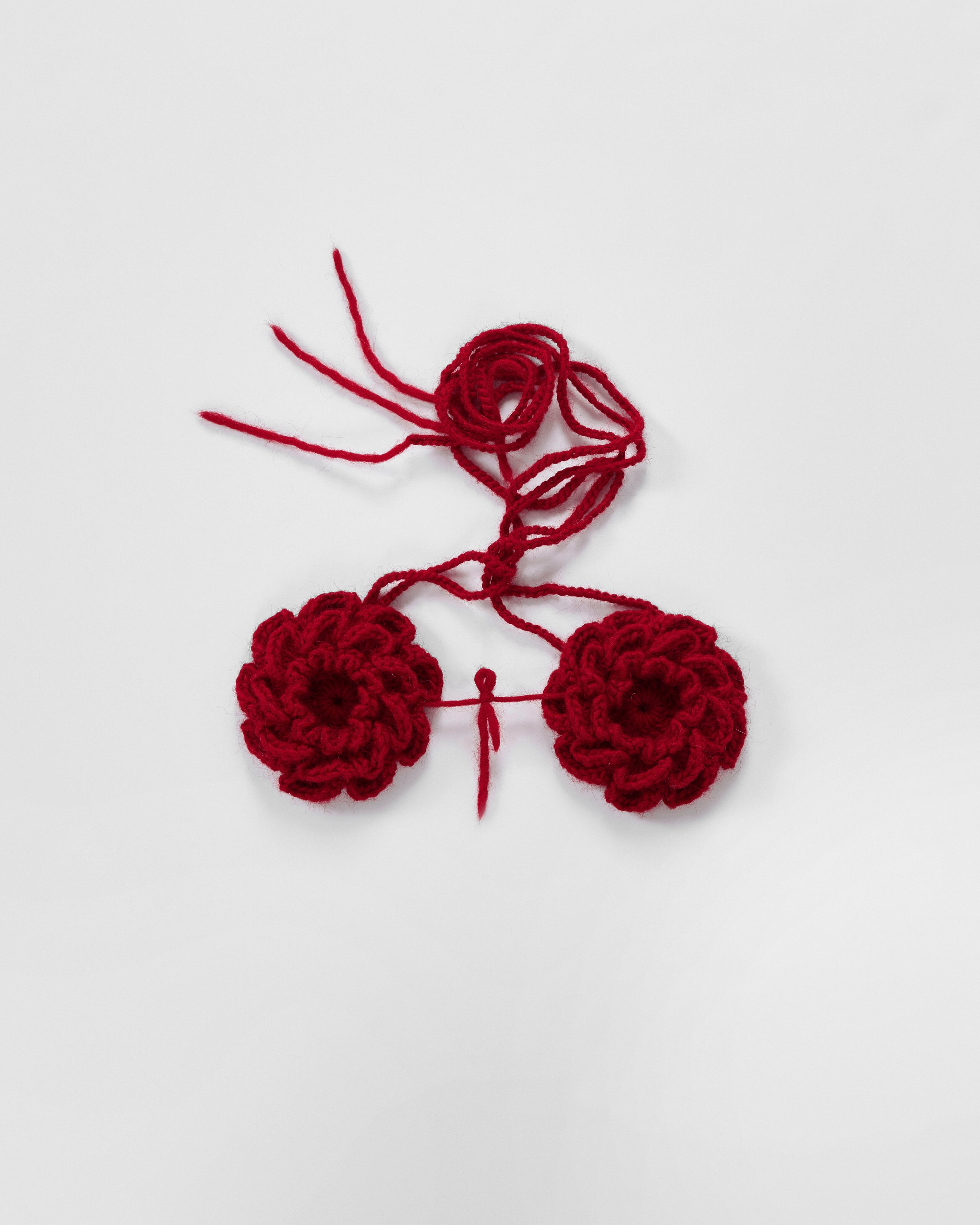Chunky Floral Bra - L