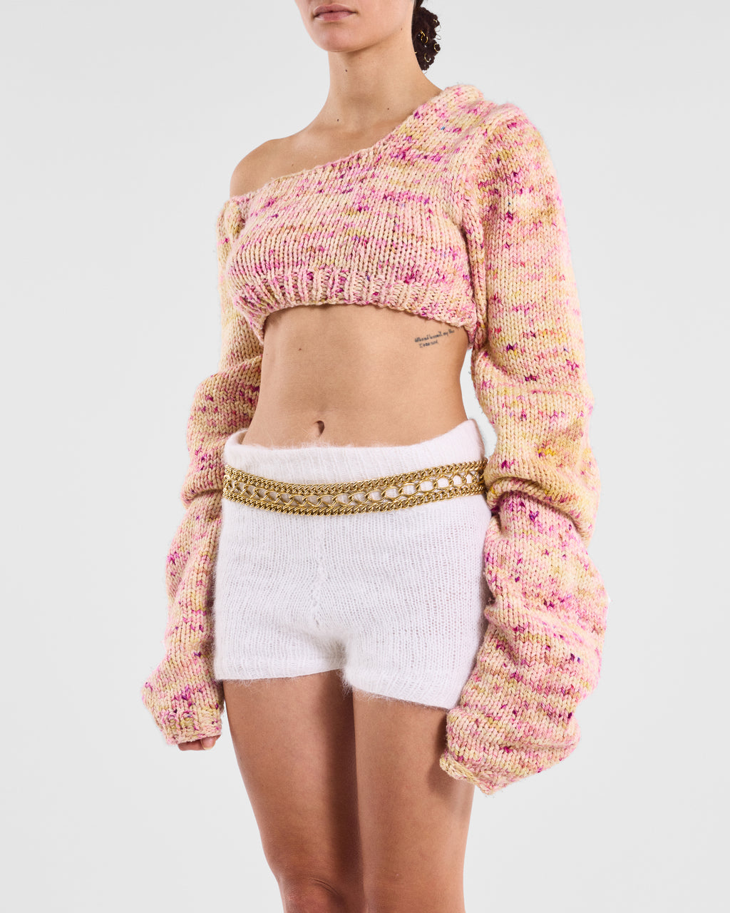 Asymmetric Knit Jumper