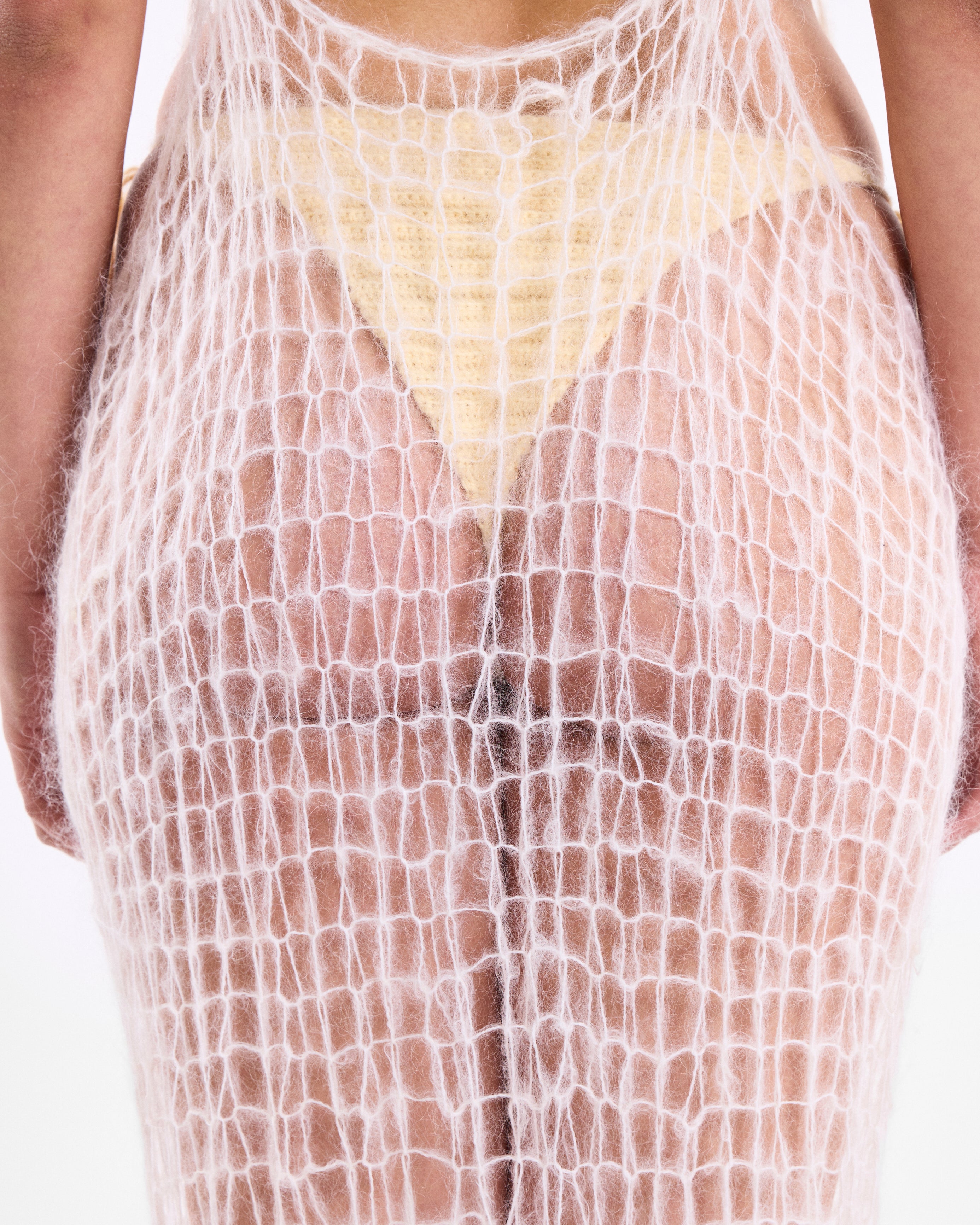 Mesh Lace Gown