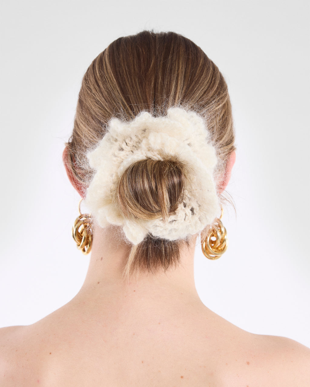 Chunky Fluffy Scrunchie - S