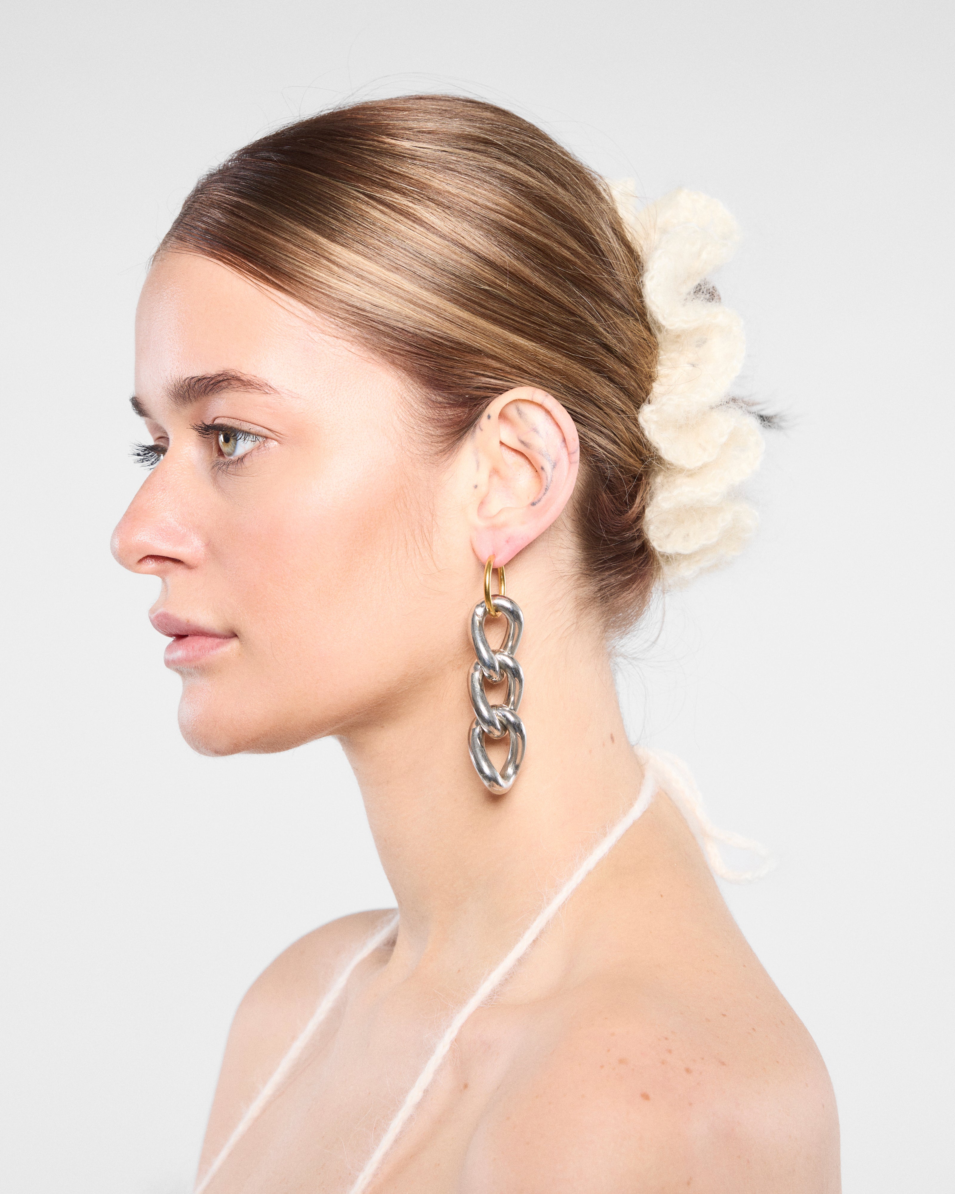 Asymmetric Chunky Chain Earrings