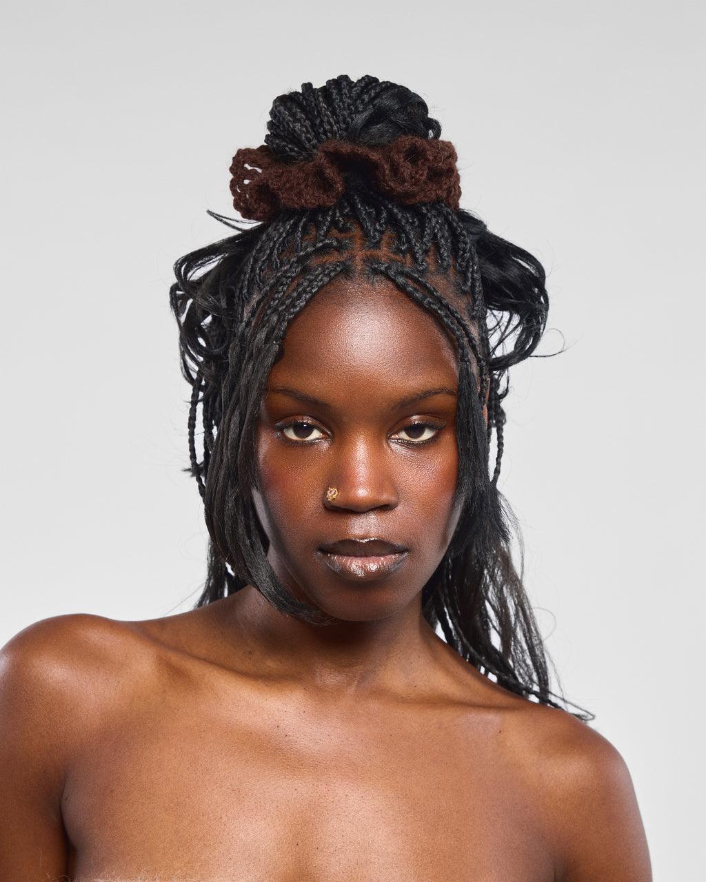 Chunky Brushed Scrunchie - S