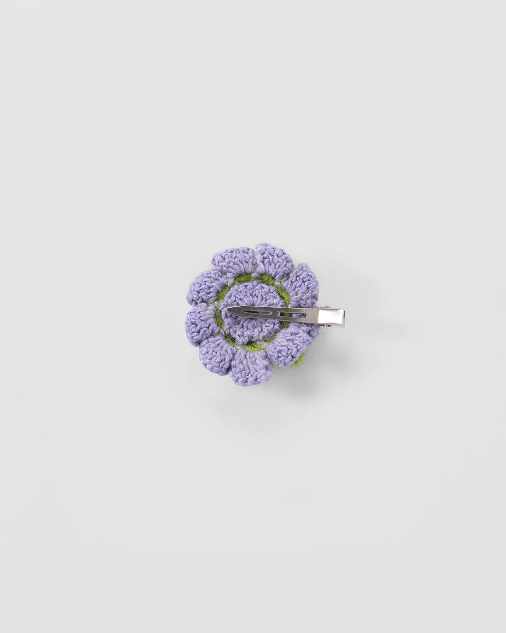 Fluffy Floral Hair Clip - S