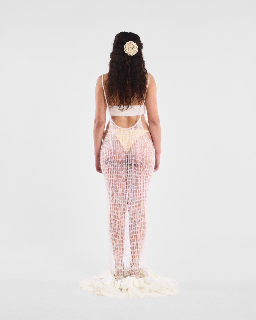 Mesh Lace Gown